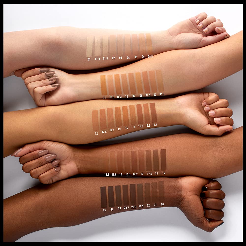 NYX PROFESSIONAL MAKEUP Can't Stop Won't Stop Foundation, 24h Full Coverage Matte Finish - Mocha