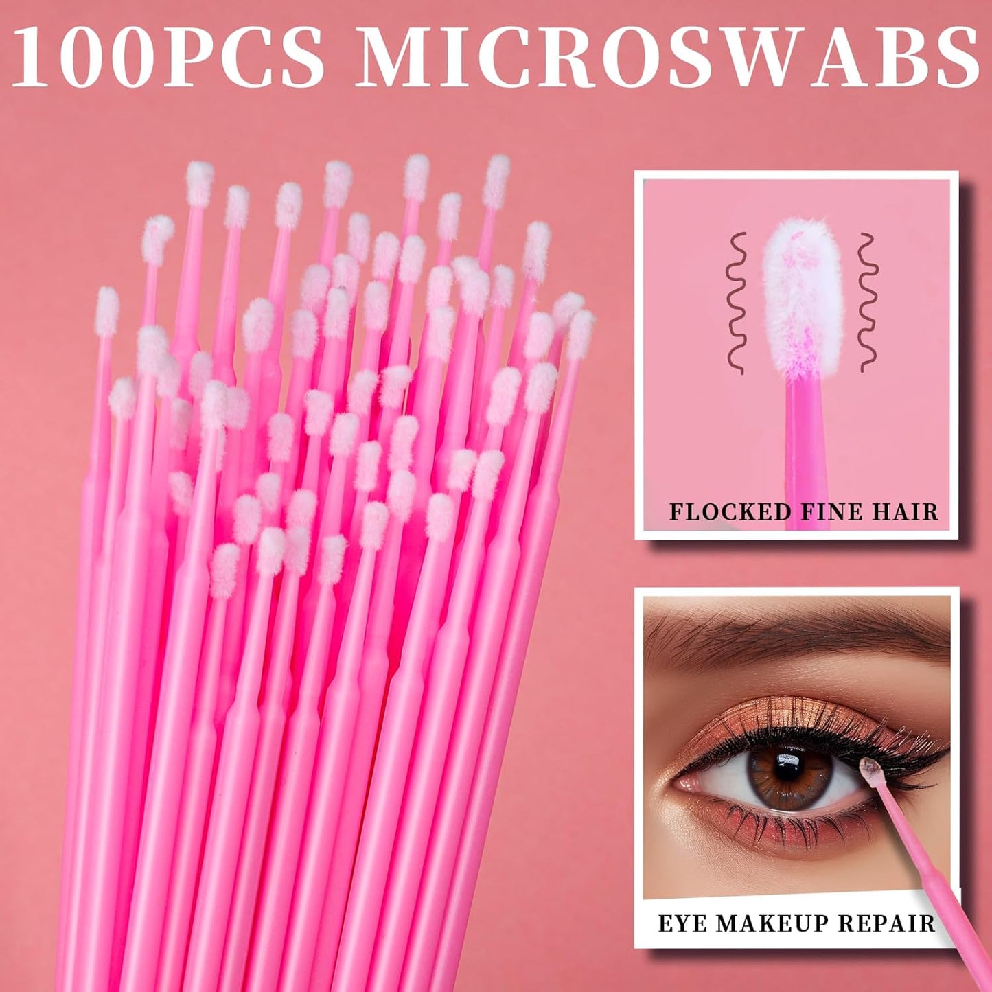 Teenitor 310PCS makeup artist kit essentials, Disposable Makeup Applicators, Marcara Wands Lip Applicators Disposable,Microswabs, Eyeshadow Applicators, Artist Supplies for Makeup with Storage Box