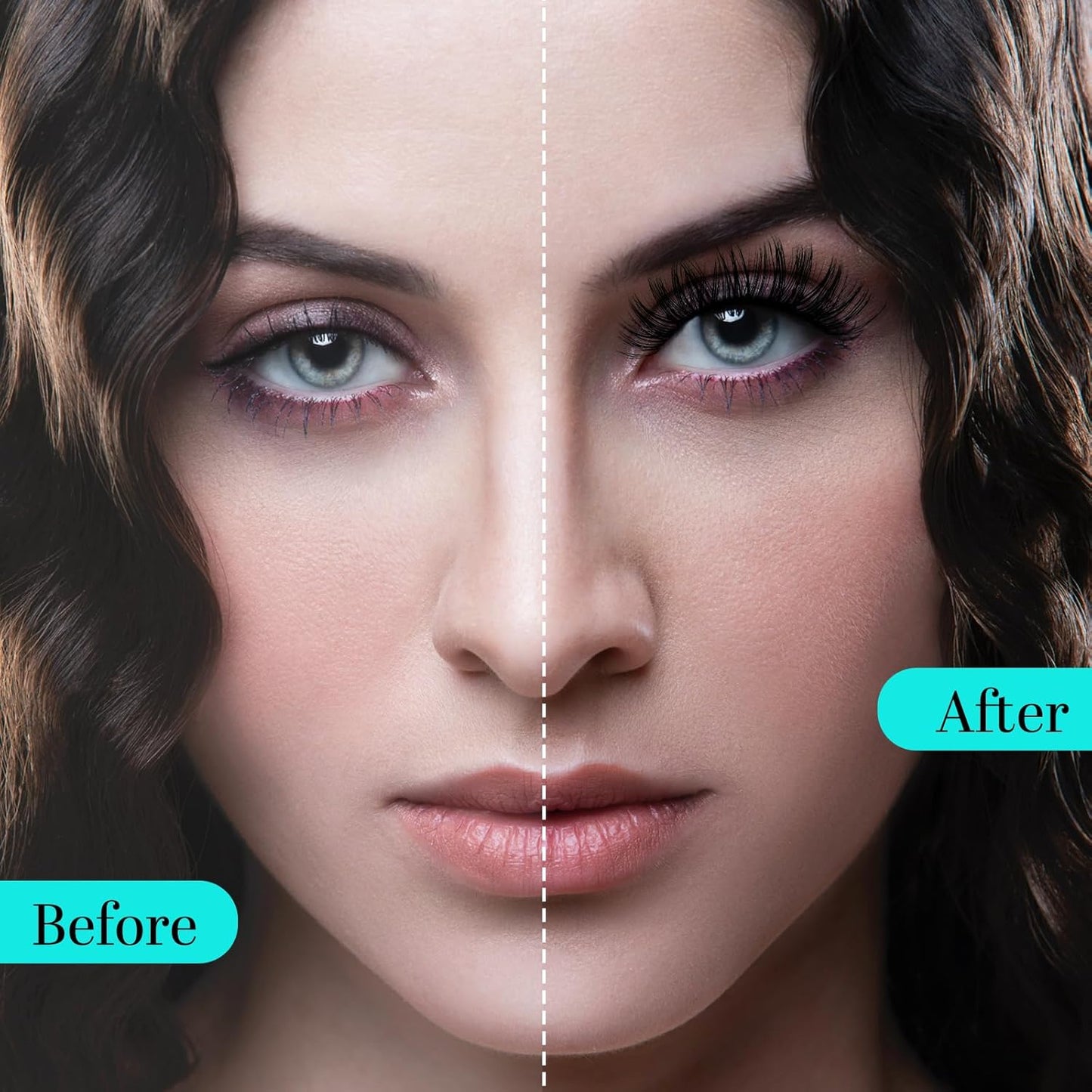 Lash Clusters Wispy 320PCS Eyelash Extension 40D Cluster Lashes Individual Lashes DIY Lash Extension Natural Look Cluster Eyelash Extensions Soft False Eyelashes at Home for Beginners(D-Mix9-16mm)