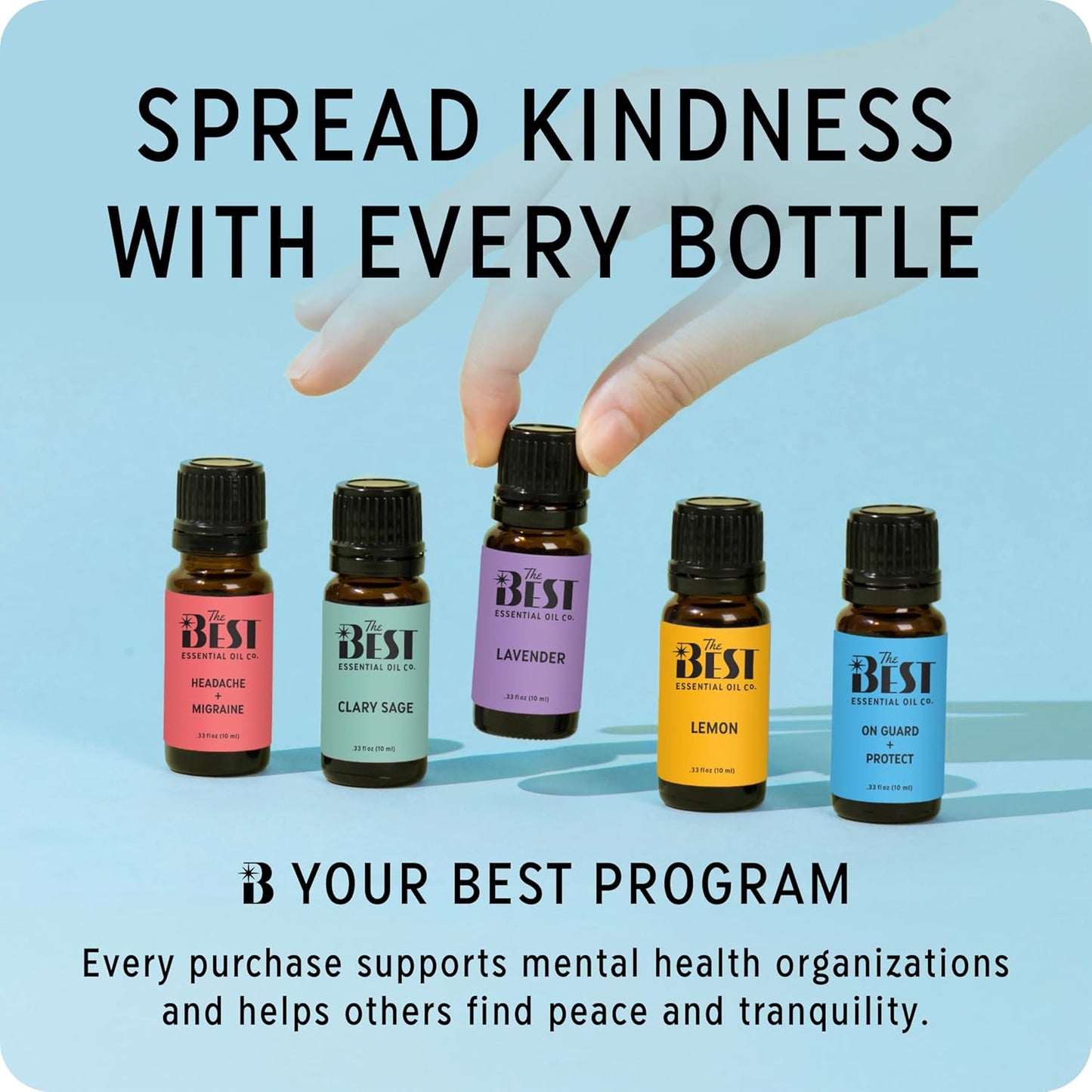 The Best Detox + Purify Essential Oil Roll-On Blend- Premium Grade- Pre-Diluted in Coconut Oil- Ready to Use- 10 ml (.33 fl oz)