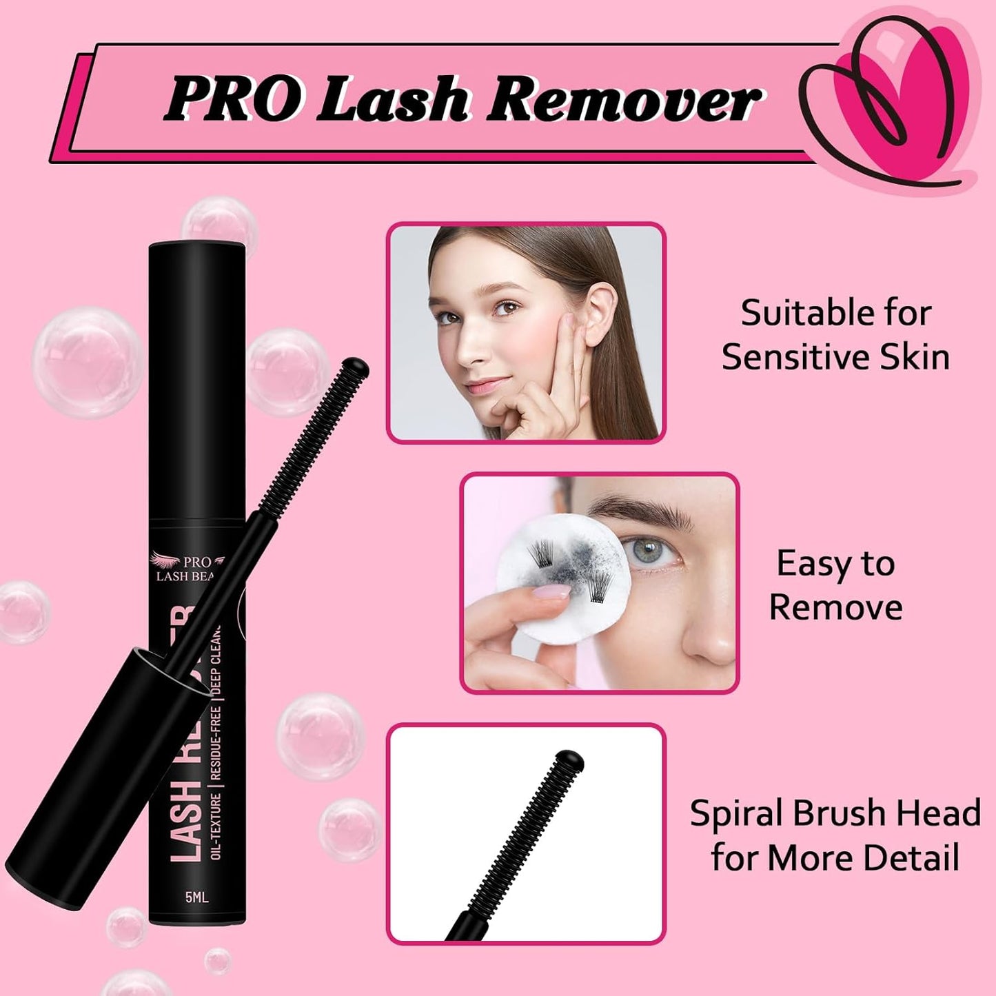 Lash Clusters Kit 280pcs Lash Clusters D Curl Eyelash Extension Kit Individual Lashes with Lash Bond and Seal Lash Remover Lash Applicator Easy to Apply at Home(40D-9-16mix Kit)