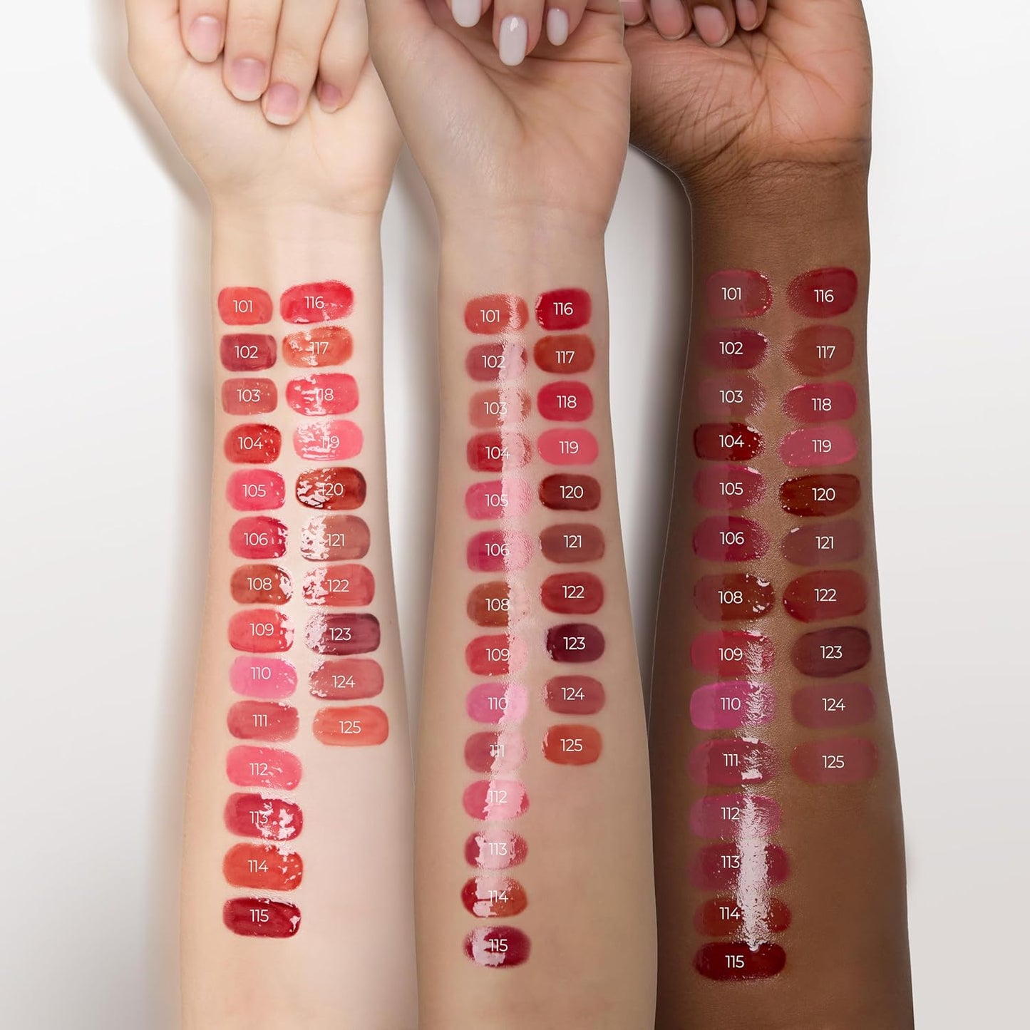 Laka Fruity Glam Tint, 4.5g/0.15 oz., Glowing Lip Stain with Wide Color Spectrum, Hydrating & Lightweight Texture, Long-Lasting Bold Stain, Non-Sticky, Vegan, K-Beauty (#108 Salty)