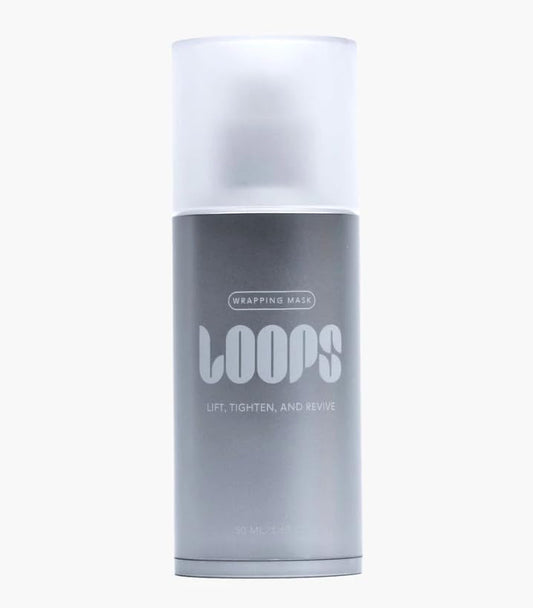 LOOPS Wrapping Mask - Lifts and Firms Skin - Anti-Aging Skincare - Collagen Face Masks - Skin Tightening Facial - Collagen Night Wrapping - Collagen's Mask's Overnight - Overnight Face Mask