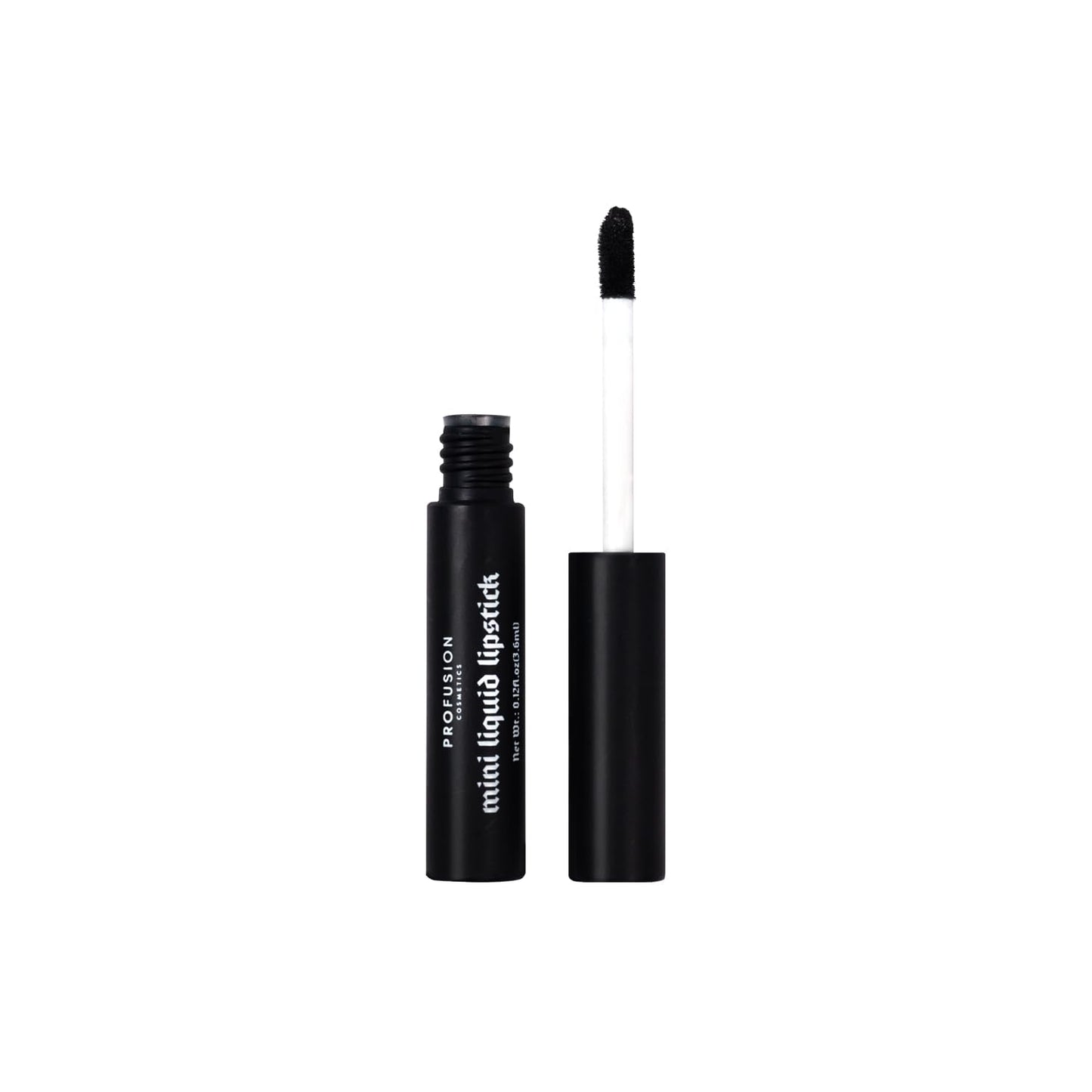 Profusion Cosmetics Rituals 4 PC Look Kit Includes Face Gems, Shadow and Glitter Quad, and Eyeshadow Brush, Along With Somber Matte Black Liquid Lipstick, Magical Beauty for Fairy Witches