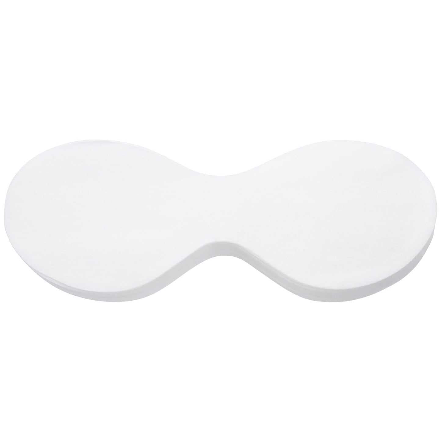 100 Sheets Disposable Non Woven Eye Care, Cotton Paper Facial Eye Pads Spa, DIY Clear Eye Mask Paper Beauty Sheets for Skincare Spa Wrap Moisture Retention