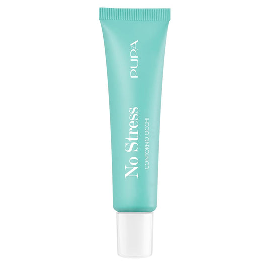 Pupa Milano No Stress Eye Contour, 0.5 oz - Hydrating Eye Cream - Under Eye Cream with Hyaluronic Acid - Eye Cream for Puffiness and Dark Circles