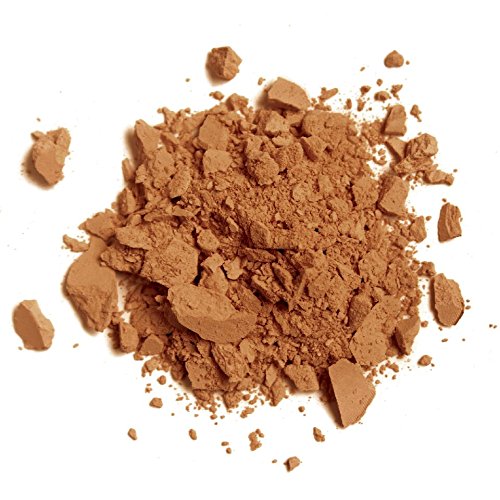 Mirabella Pure Press Powder Foundation Makeup, HD Finish Buildable Mineral Foundation for Sensitive Skin and All Skin Types with Age-Defying Benefits, Jojoba and Triglyceride, Dark V