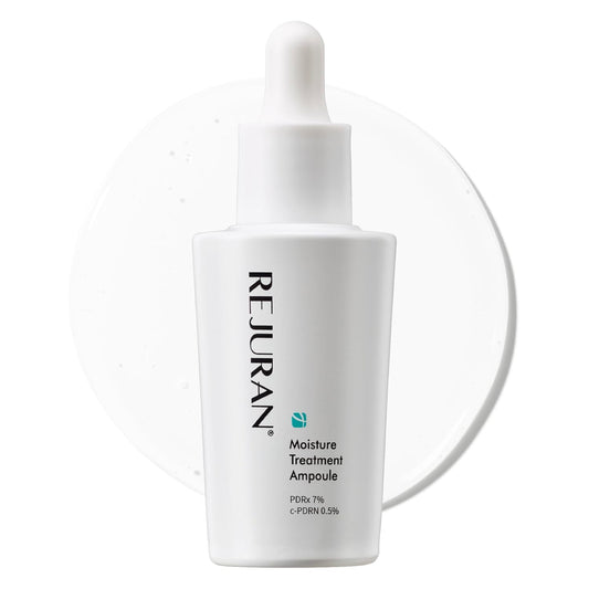 REJURAN® Moisture Treatment Ampoule, c-PDRN® - Deep Hydrating Face Serum for Instant & Long-Lasting Moisture, Soothing, Skin Barrier Boost, Moisture Lock with PDRx. Korean Skin Care (1.01 fl oz)
