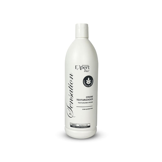 Expert Hair Sensation, Brazilian Keratin Hair Treatment - Anti Frizz for All Hair Types – Long-Lasting Straightening - Keratina Para Alisar El Pelo, Brazilian Blowout Products (1L/33.8fl.oz)