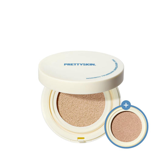 Moisturizing Glow Sun Cushion Foundation SPF50+ / PA+++ with Refill (23 Beige, 15g+15g)