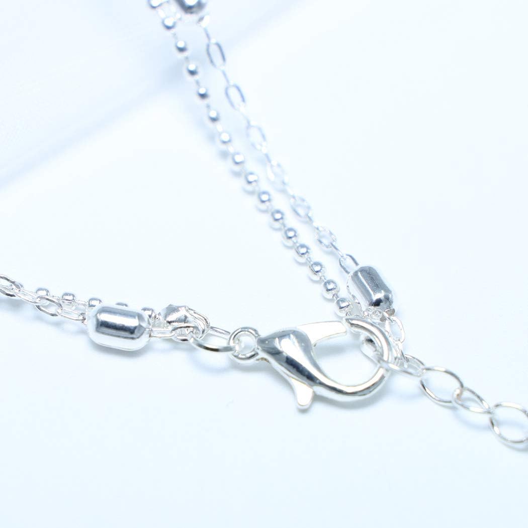 Bohemian Multi-layer Necklace with Hollow Star Demon Eye Pendant Fashion Layered Necklaces Chain Jewelry for women and girls