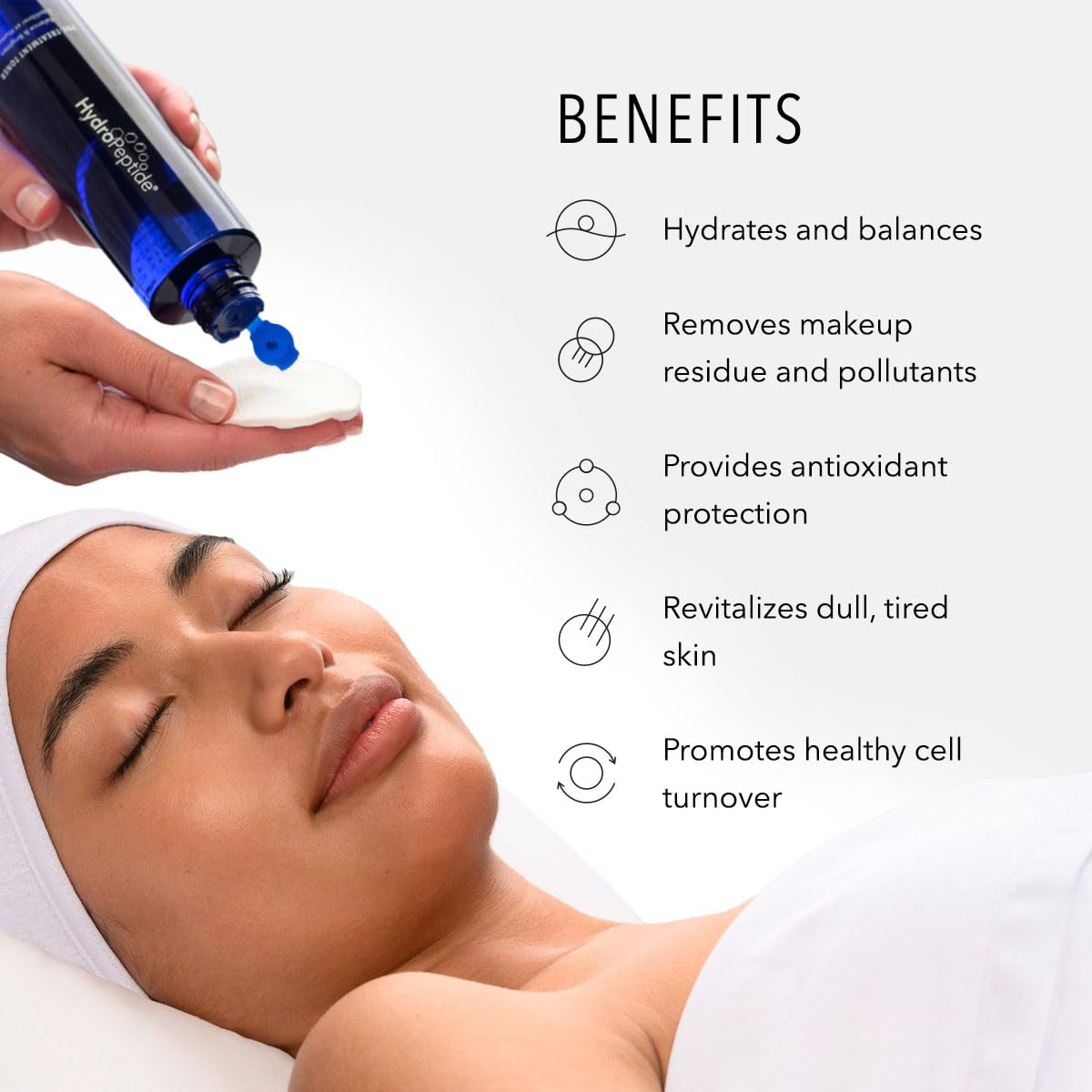 HydroPeptide Pre-Treatment Toner, Balance and Youthful, Refreshed Appearance, 6.76 Ounce