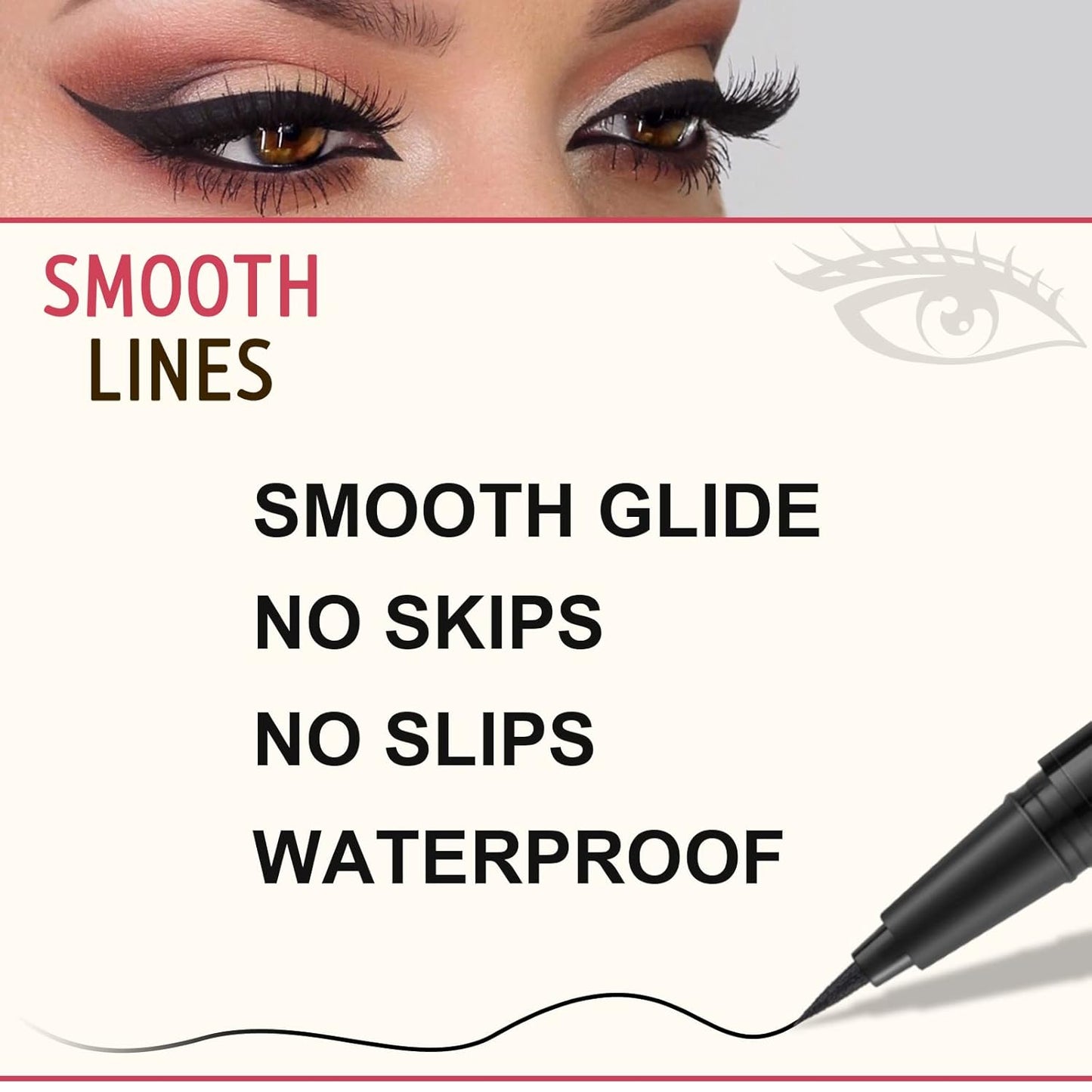 Eyebrow Pencil Makeup Kit, with Waterproof 2-IN-1 Microblading Eyebrow Pen, Eyebrow Pomade, Eyeliner and Dual-ended Eyebrow Brush, Brow Pencil Kit for Natural Eyebrows - Soft Brown