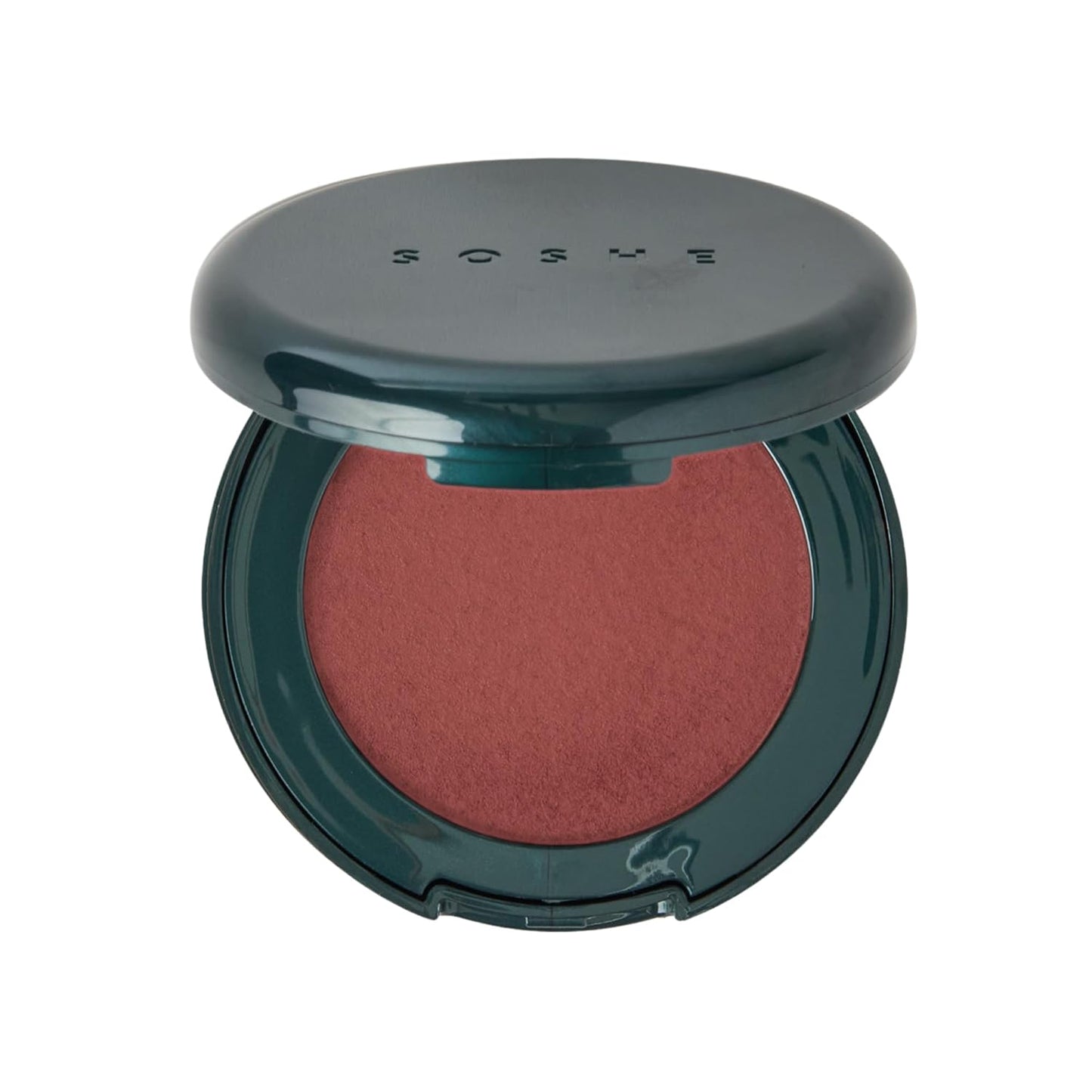 SOSHE Beauty - Blurring Pillow Blush | Featherlight, Cushiony, Cream to Powder Formula | Squalane, Cucumber Seed Extract, Ashwagandha Root | Vegan, Clean, Cruelty-Free (Speakeasy, Dusty Mauve)