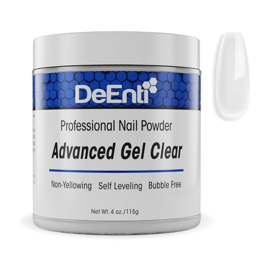 Acrylic Nail Powder, 4oz Crystal Clear Acrylic Powder Dip for Nails, Long Lasting Salon Quality, Bubble Free Professional Manicures, Fake Nails, Carving & Extensions