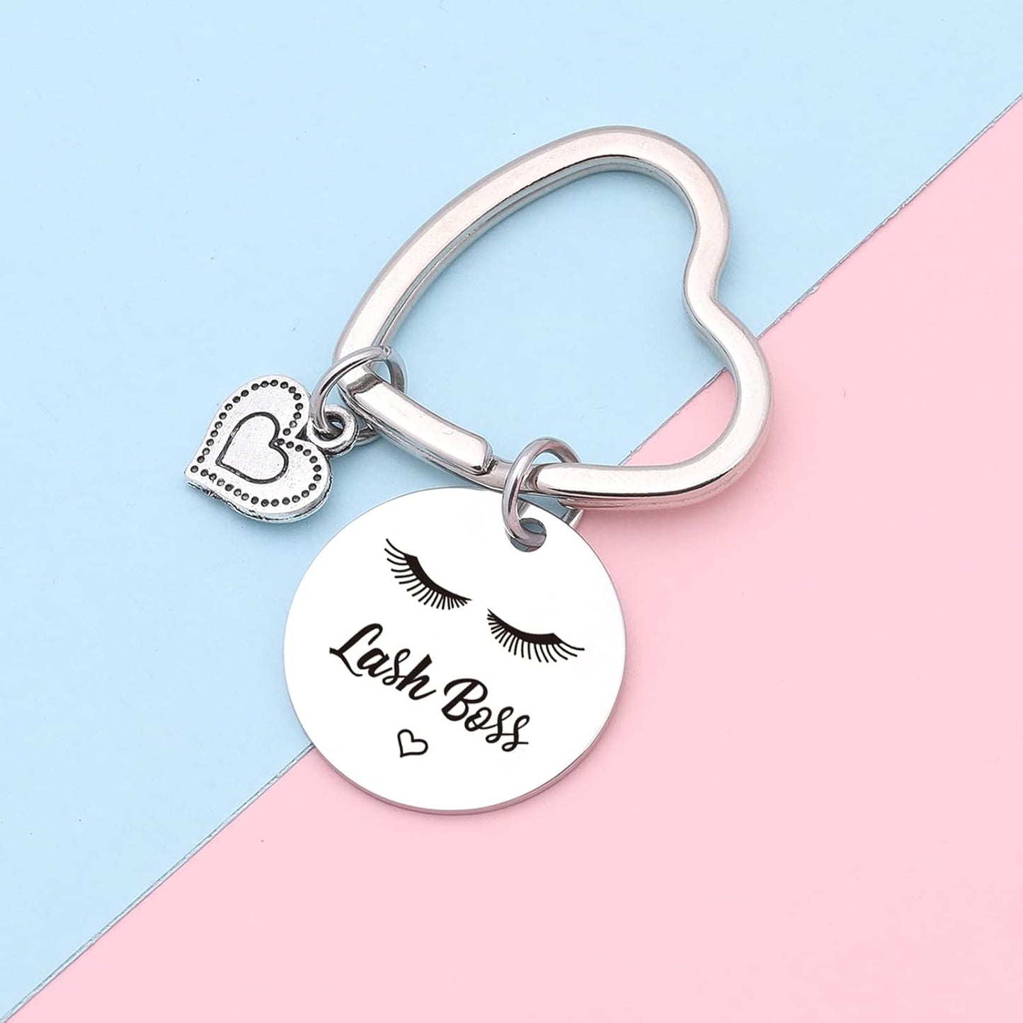 Lash Boss Appreciation Jewelry Beauty Lashes Girl Jewelry Daughter Gift Best Friend Keychain