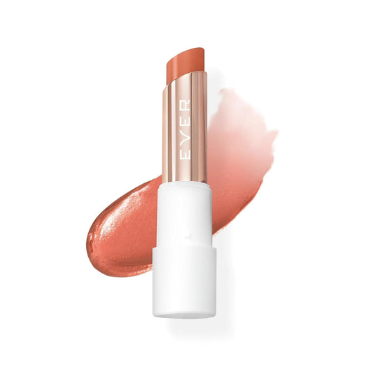 EVER SMOOTH Peptide Lip Therapy Collagen Balm with Coconut, Argan, Camellia Oils - Pretty Pink