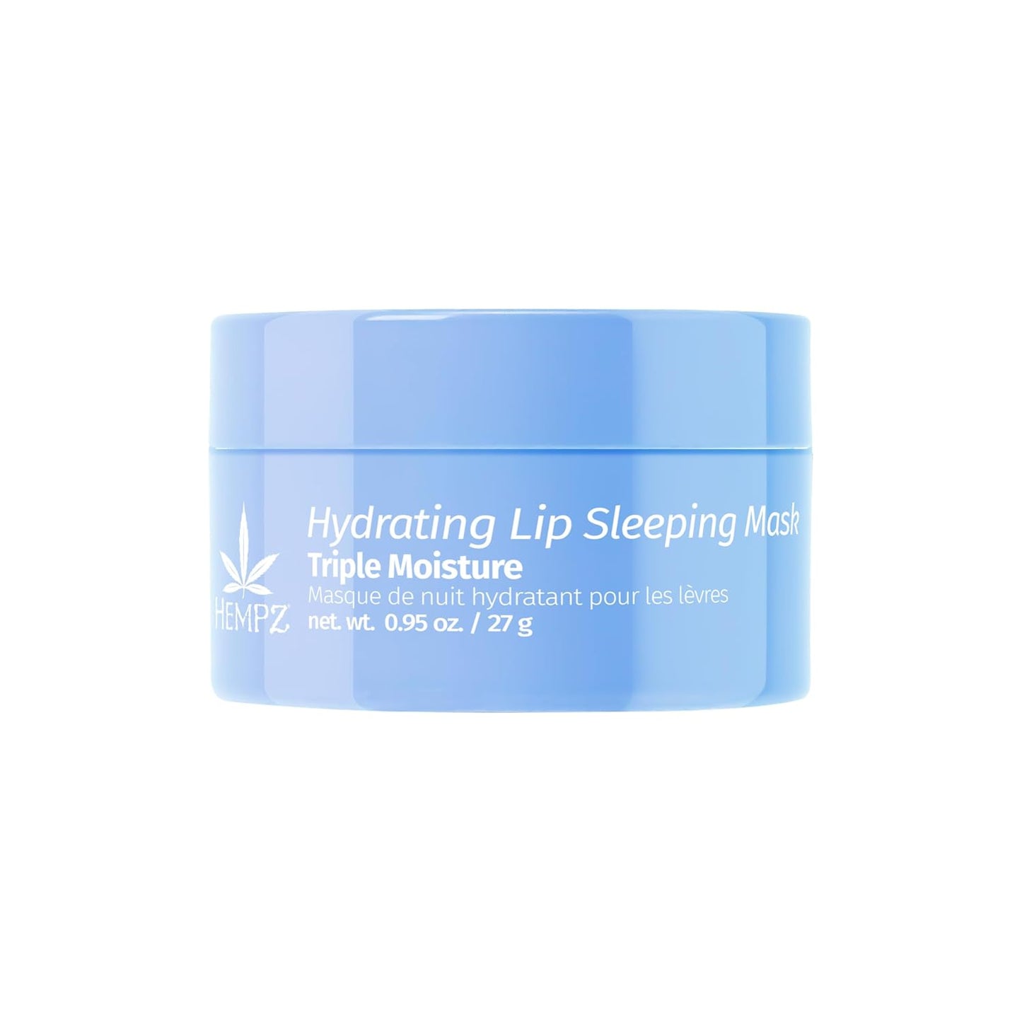 Hempz Hydrating Lip Sleeping Mask - Triple Moisture Fresh Citrus (.95 Oz.) | Overnight Hydrating Lip Balm for Dry Lips, Lip Repair, Chapped Lip Treatment & Nourishment for Women