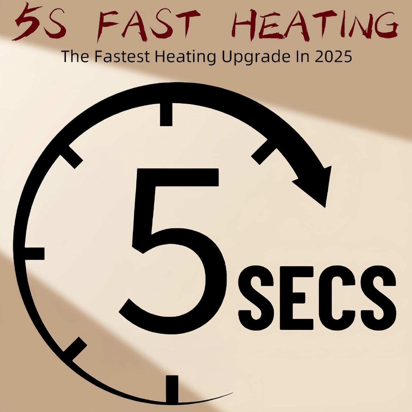 2025 Upgraded Heated Eyelash Curler – Fast 5s Heat-Up, USB Rechargeable Electric Eyelash Curler, 3 Temperature Modes, LED Display, Anti-Burn, 24H Long-Lasting Curl, Perfect Gift for Women (Black)