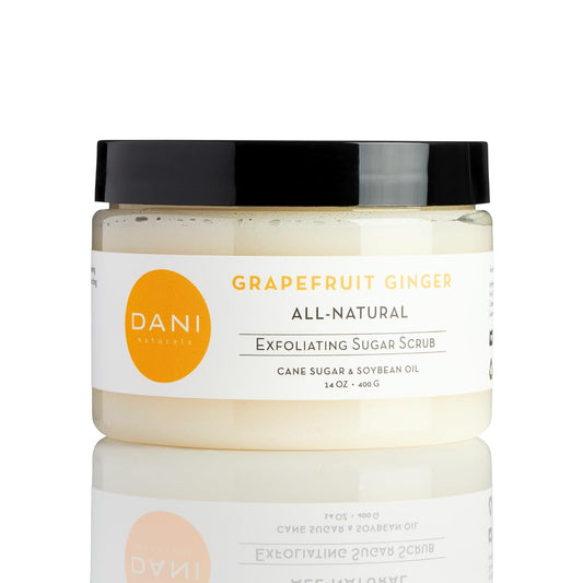 Naturals Sugar Scrub - Gently exfoliates with organic cane sugar, leaving skin soft and radiant. Infused with grapefruit and ginger, it deeply moisturizes. 14 oz