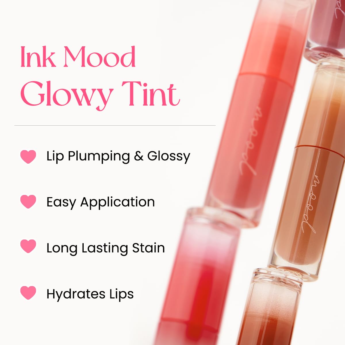 Peripera Ink Mood Glowy Tint (021 COOLING PINK (NEW))