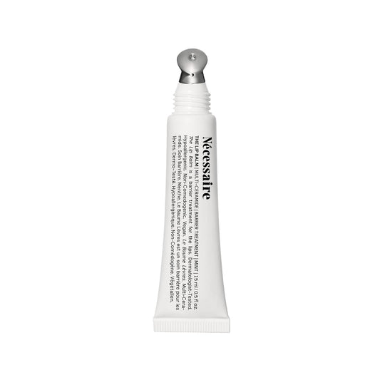 Nécessaire The Lip Balm | Hydrating Lip Balm for Women and Men, Clear, Mint, Multi-Ceramide, Treatment Balm | Instant Relief for Dry, Chapped Lips | Cooling Hypoallergenic Tip | Non-Sticky (0.5 fl oz)