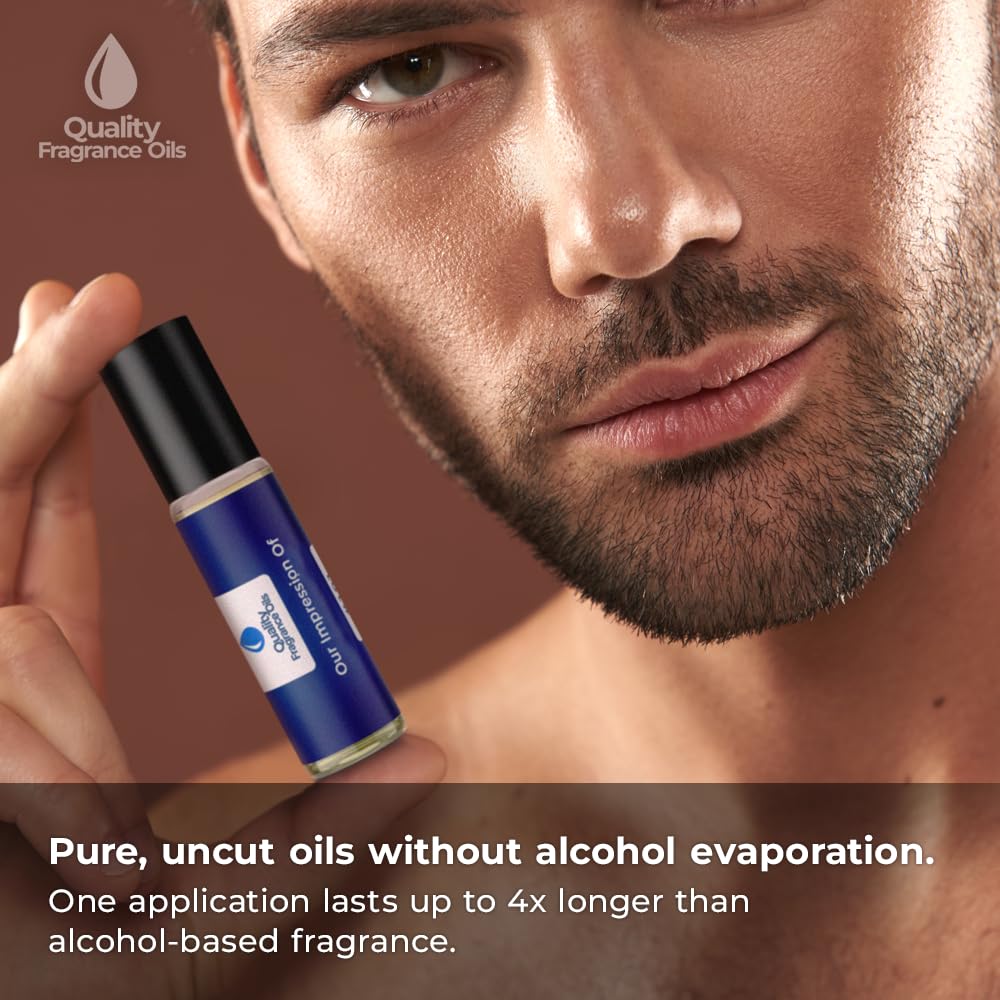 Quality Fragrance Oils' Violet for Women Impression #260 | Long-Lasting Perfume Oil, Alcohol-Free, Strong Scent, 10ml Roll-On | Affordable Alternative to Designer Fragrances