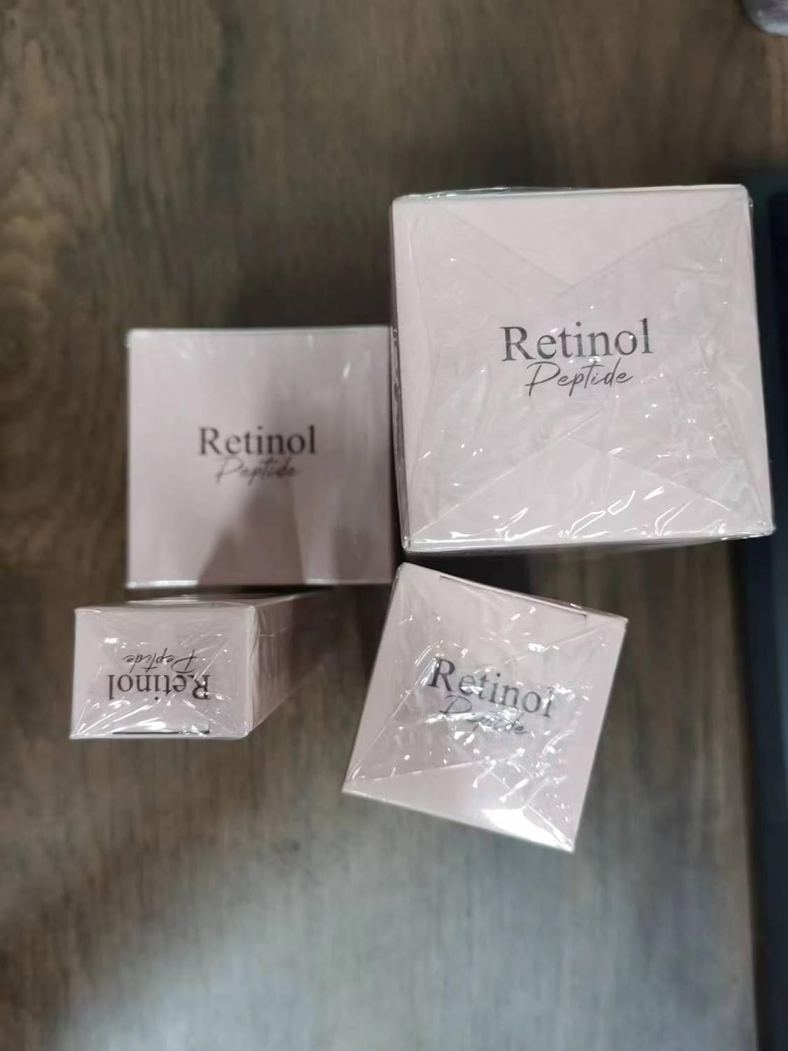 Retinol Skin Care Set, 4Pcs Anti Aging Skin Care Sets for Women, Include Retinol Face Cream Eye Cream Serum and Glycolic Acid 7%, Reduce Wrinkles, Promote Collagen Production Restore Skin Elasticity