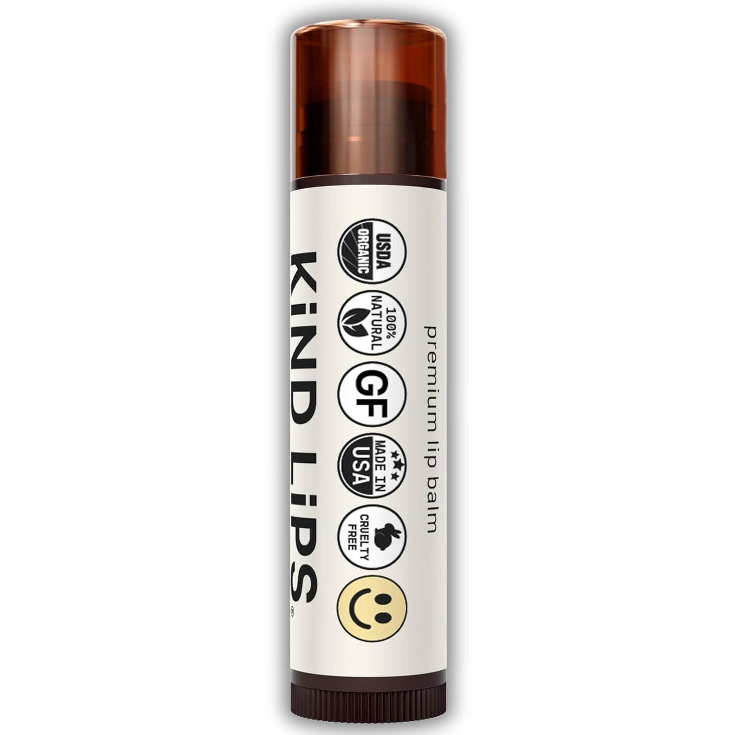 Kind Lips Mint Mint Lip Balm 2-Pack - USDA Organic, Extra Minty Cooling Chapstick Alternative | Gluten-Free, Cruelty-Free