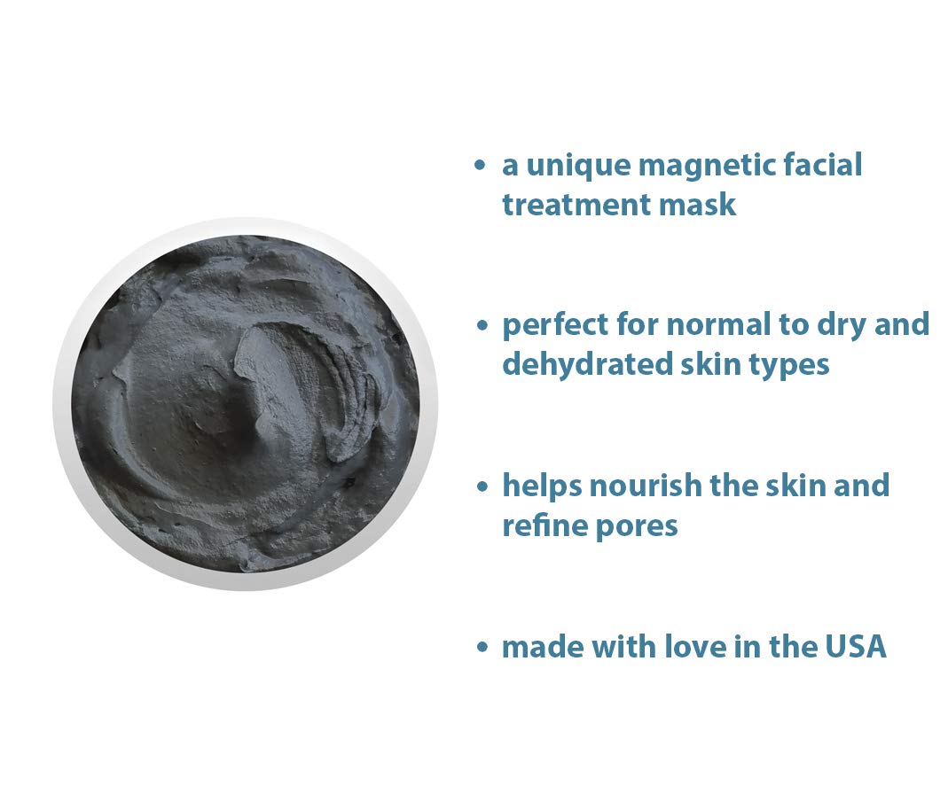 Raya Hydro-Magnetic Mud Masque (677) | Nourishing Facial Treatment Mask for Dry Skin | Magnetic Minerals Help Refine Pores and Improve Complexion
