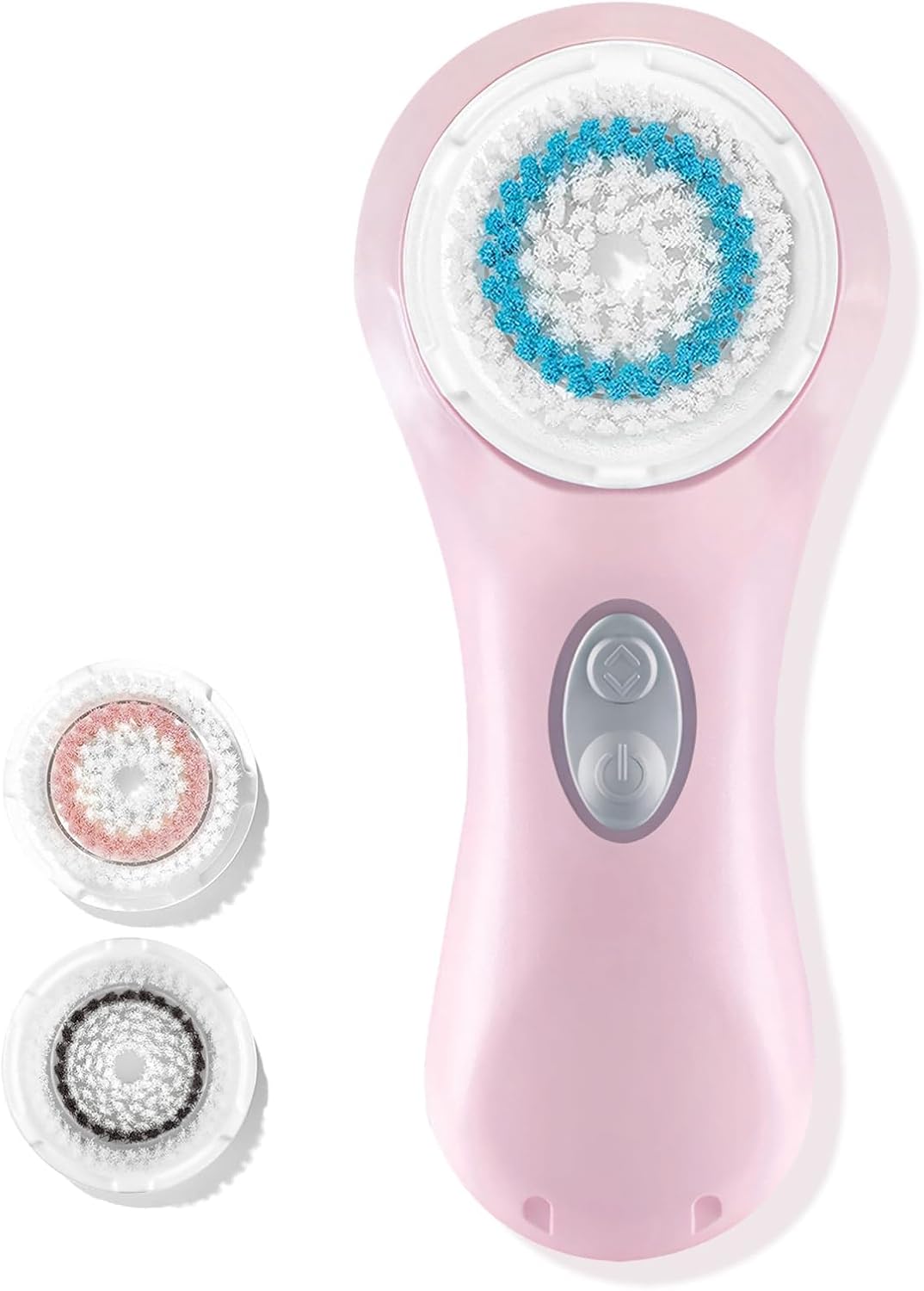 Microtree Facial Cleansing Brush Rechargeable, Sonic Vibrating System, 2 Speeds for Gentle Clean, Face Brushes for Cleansing, Electric Waterproof Portable Travel Face Scrubber