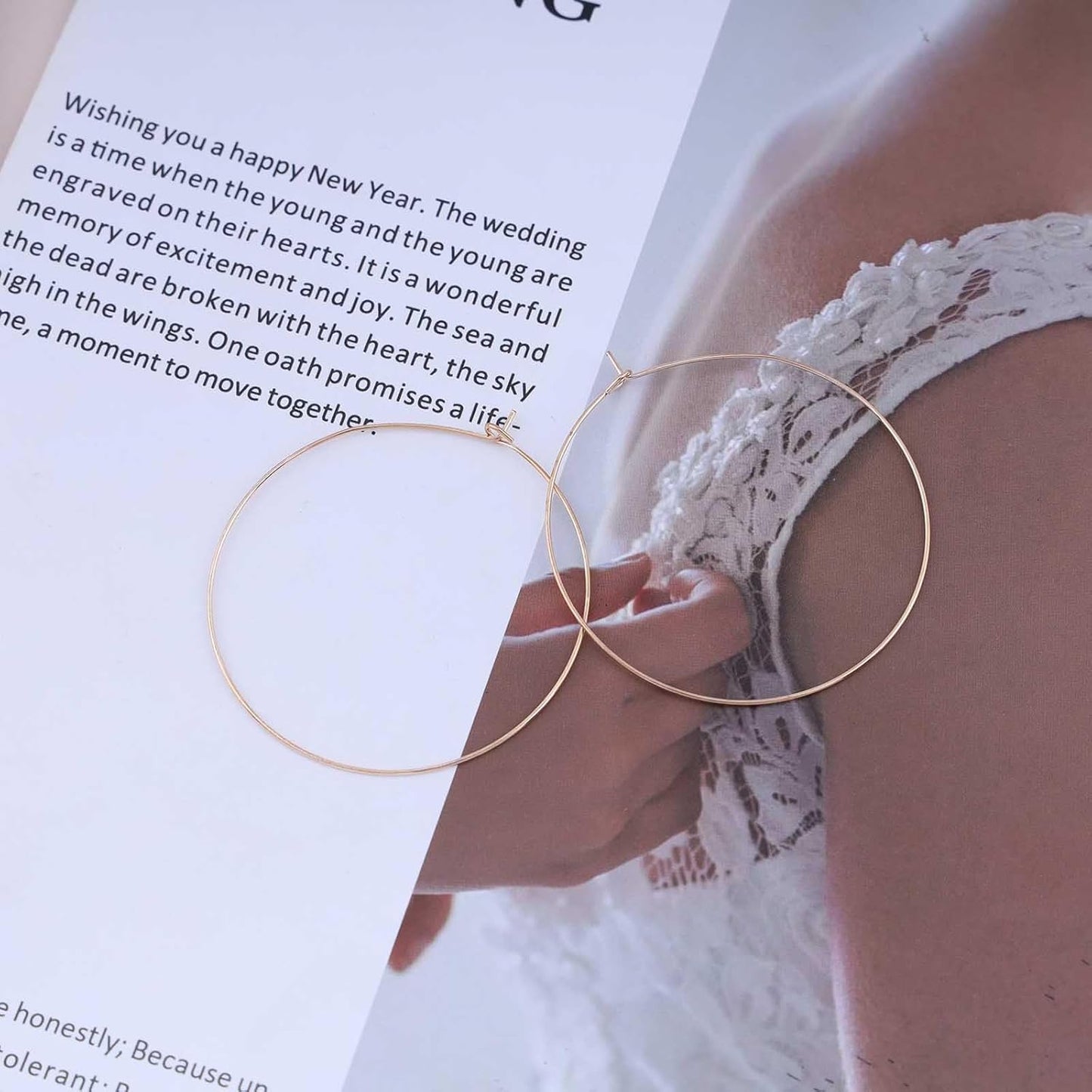 Vintage Circle Dangle Earrings Gold Large Circle Earrings Exaggerated Hollow Circle Hoop Earrings Open Circle Geometric Earrings Jewelry for Women