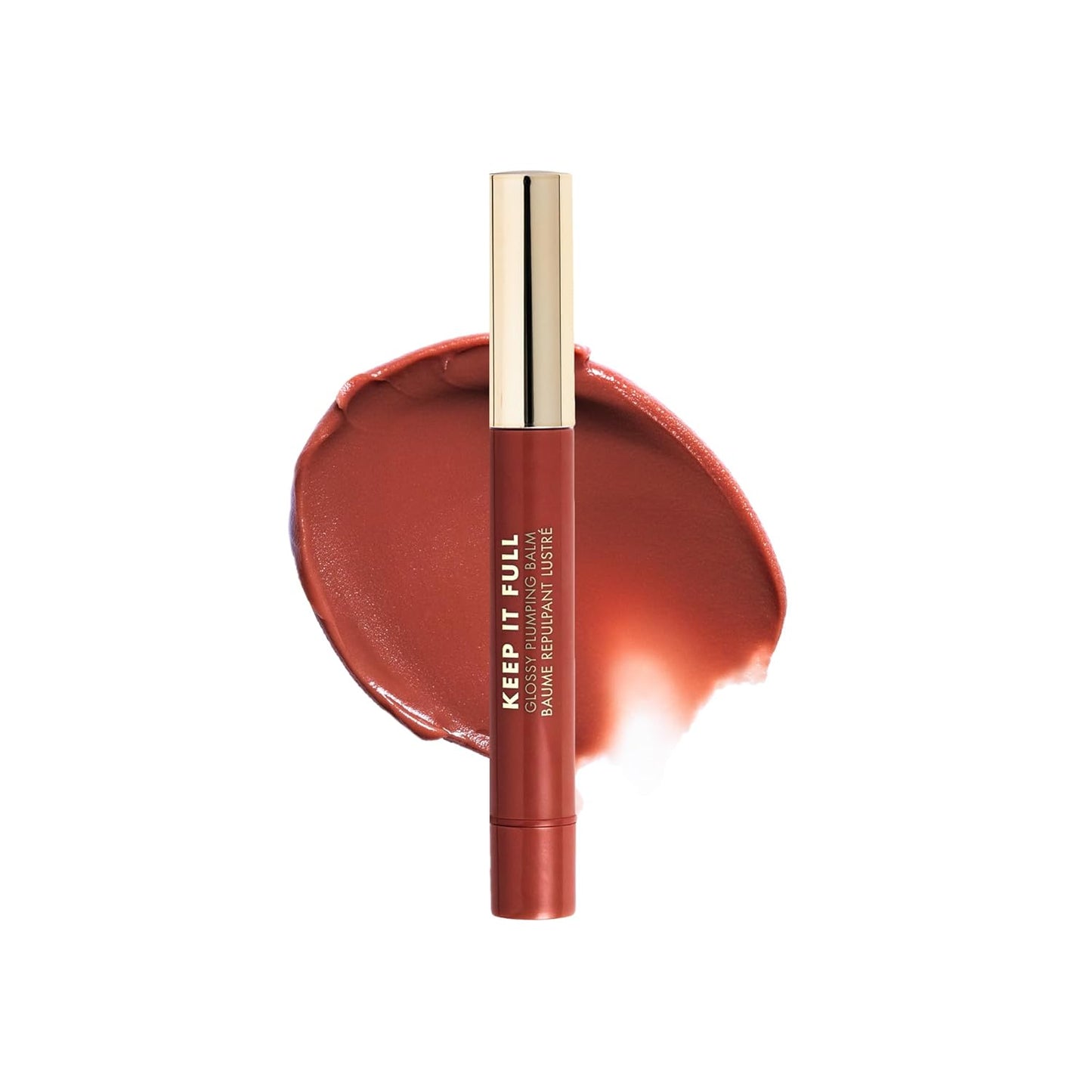 Milani Lip Plumper, Keep it Full Glossy Plumping Balm, Peptides for increased Lip Hydration & Volume - 170 Spice