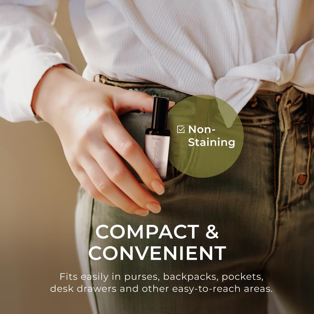 Gya Labs Ylang Ylang Essential Oil Roll on for Skin - 100% Pure Natural Ylang-Ylang Perfume Oil Roller, Exotic Long Lasting Floral Scent, Refined Aromatherapy, Travel Size (0.34 Fl Oz)