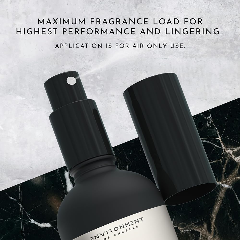 ENVIRONMENT Inspired by Designer Perfume IM L'Eau Room Spray, 100ml Air Freshener (Rosewater | Peony Water | Washed Woods) Home Fragrance Accessories, Room Perfume, Room Deodorizer, Cruelty-Free