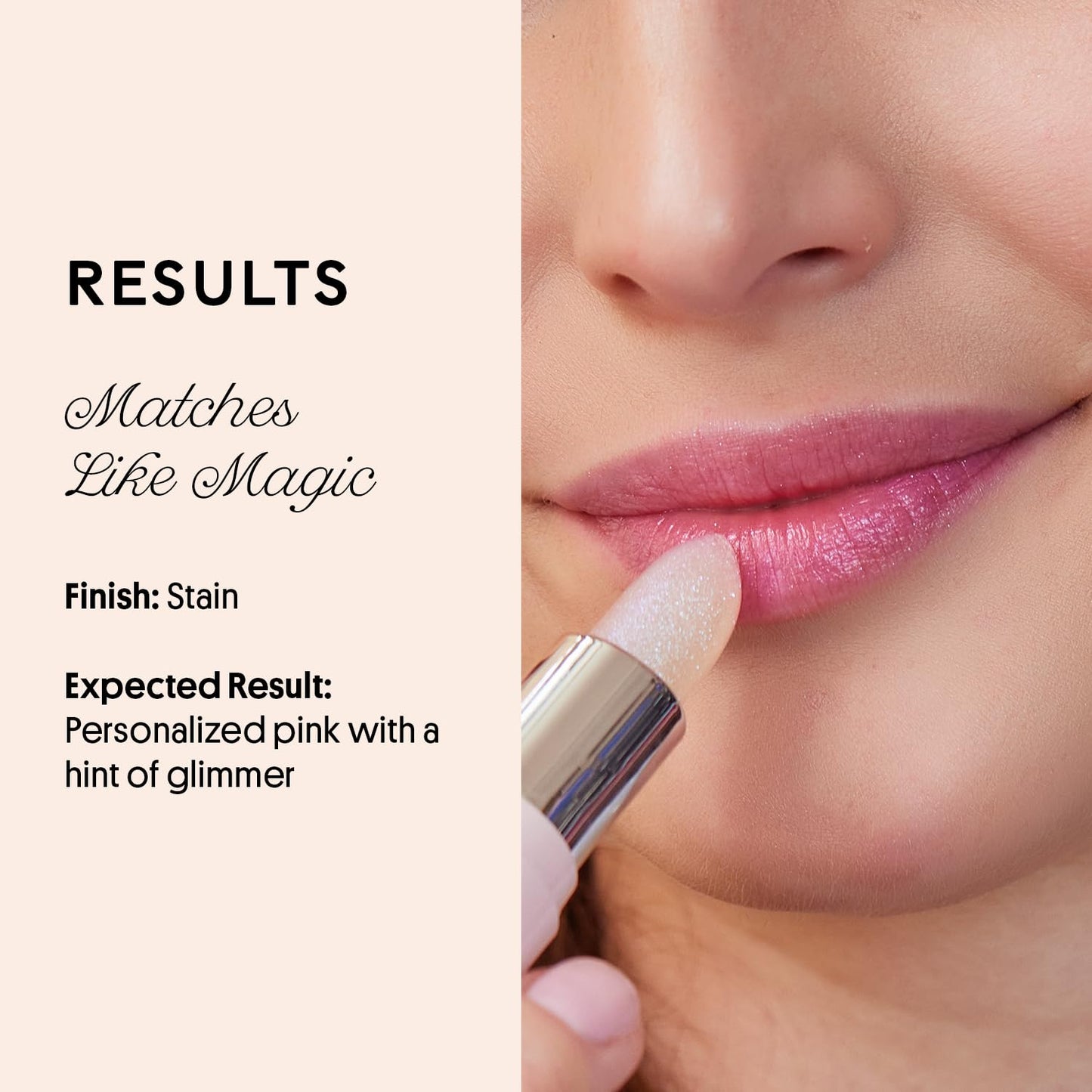 Winky Lux Unicorn Glimmer Balm -Hydrating ph Lip Balm, Natural Pink Tint with pH Color Changing, Moisturize & Soften Lips While Leaving Sheer Pink Tint, with Vanilla Scent