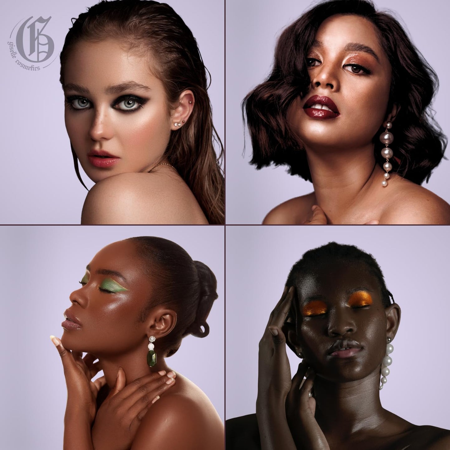 Chocolate Gold Mineral Loose Eye Shadow - Organic, Talc-Free, Metallic, Glitter & Shimmer Eyeshadow - Eye Cream & Makeup Palette with Brown, Copper, Gold Tones - Single & Palette