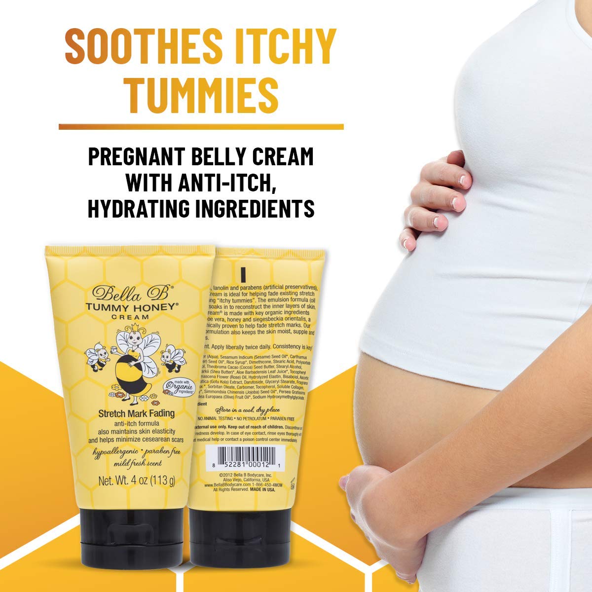 BELLA B Pregnancy & Beyond Essentials - Skin Care Gift Set - New Mom Gifts - Gift For Mom - New Mom Gift Basket - Pregnancy Must Haves - Pregnancy Gifts For First Time Moms