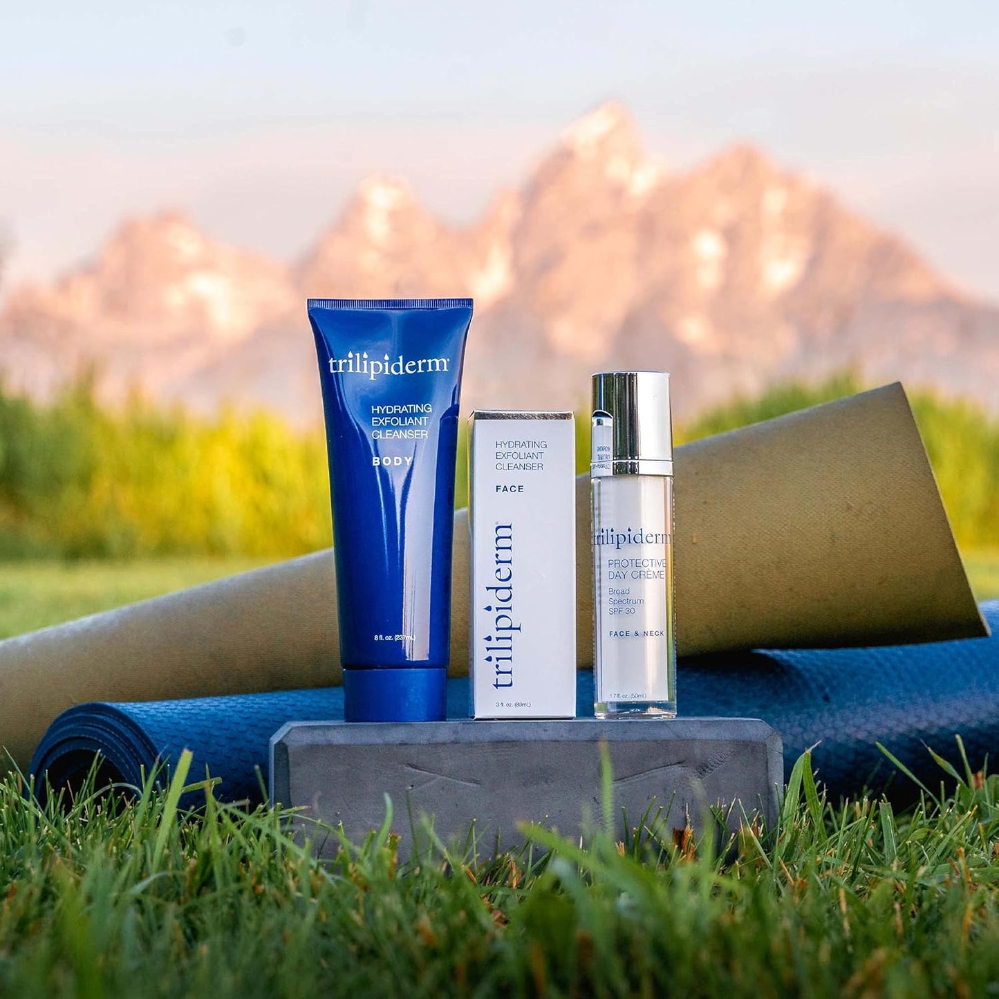 Trilipiderm Hydrating Exfoliant Cleanser – 3-in-1 Body Wash, Scrub, and Hydrator, 8 Ounce Tube