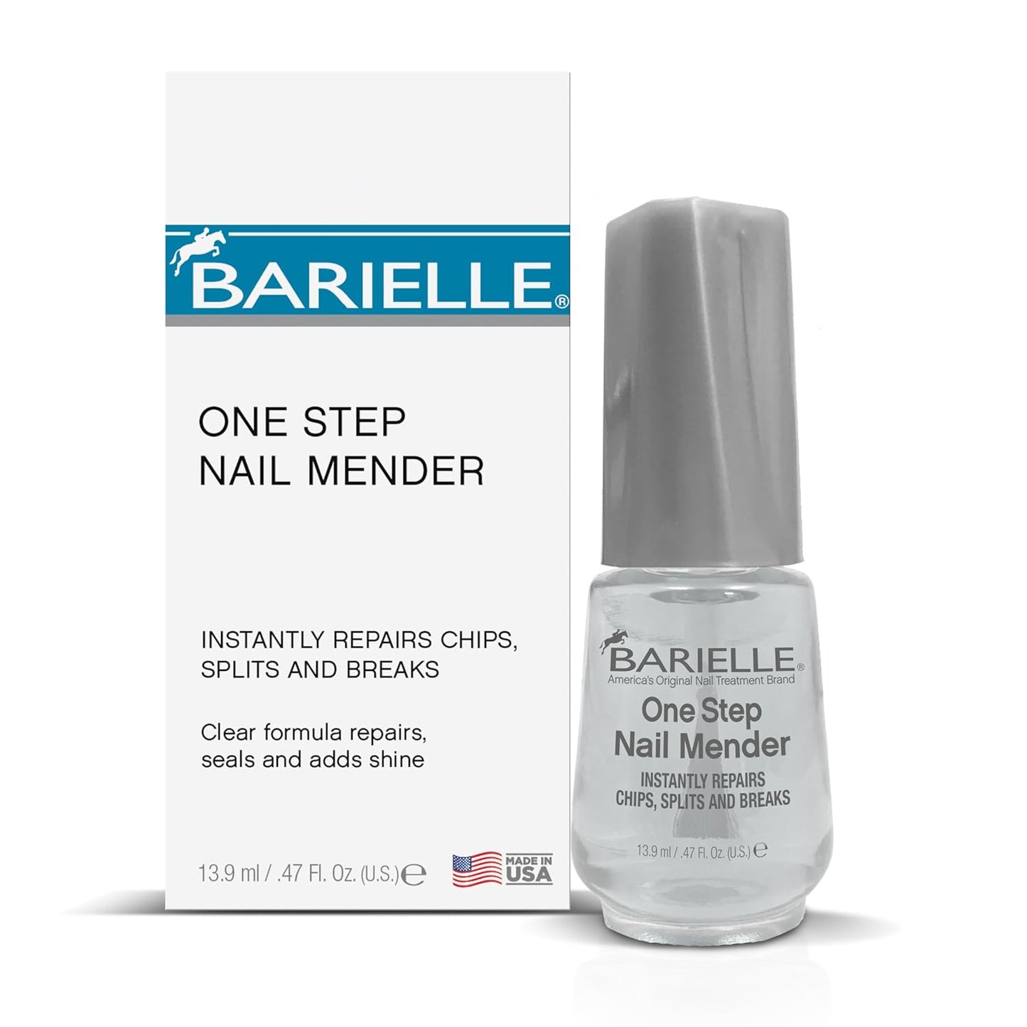 Barielle One Step Nail Mender .47 oz. - Repairs Split, Chipped and Damaged Nails Clear