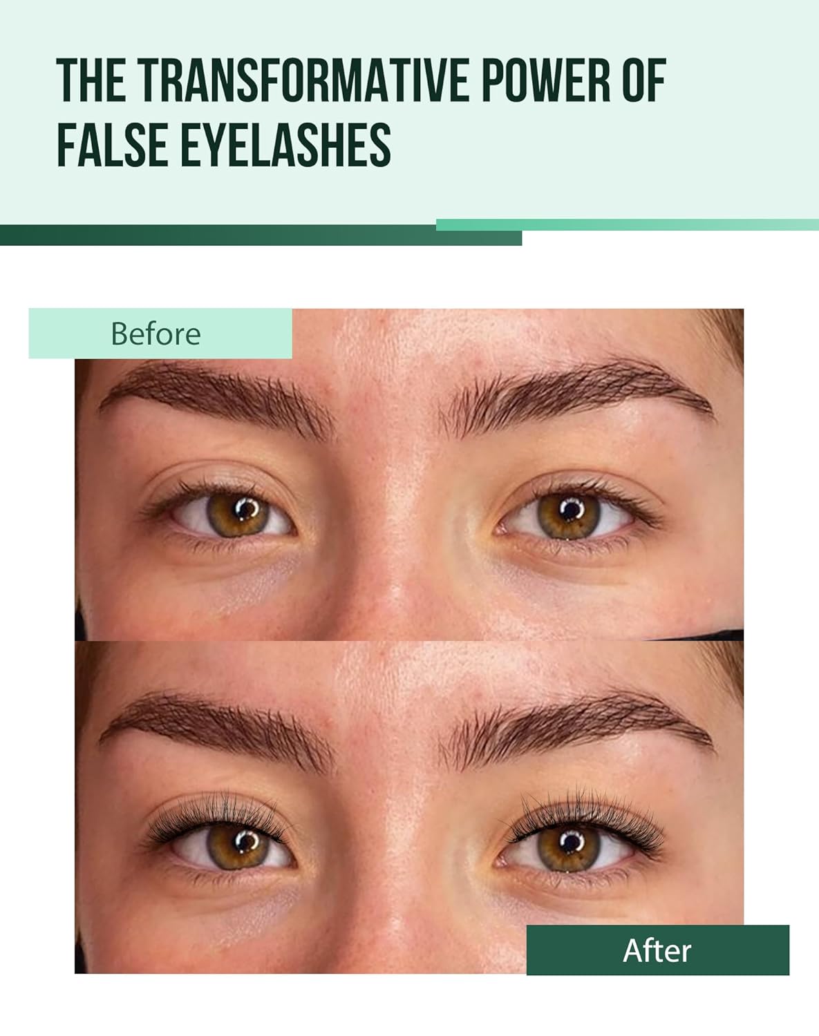 Short Eyelashes Natural Look Wispy Mink Lashes Thick False Eyelashes Small Eye Lashes Pack Fluffy Strip Lashes 7 Pairs