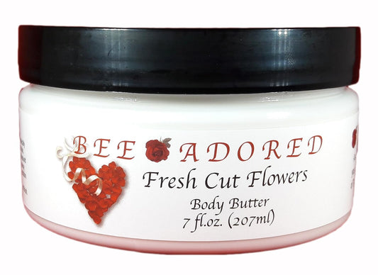 Body Butter, Fresh Cut Flowers, 8 Fluid Ounce