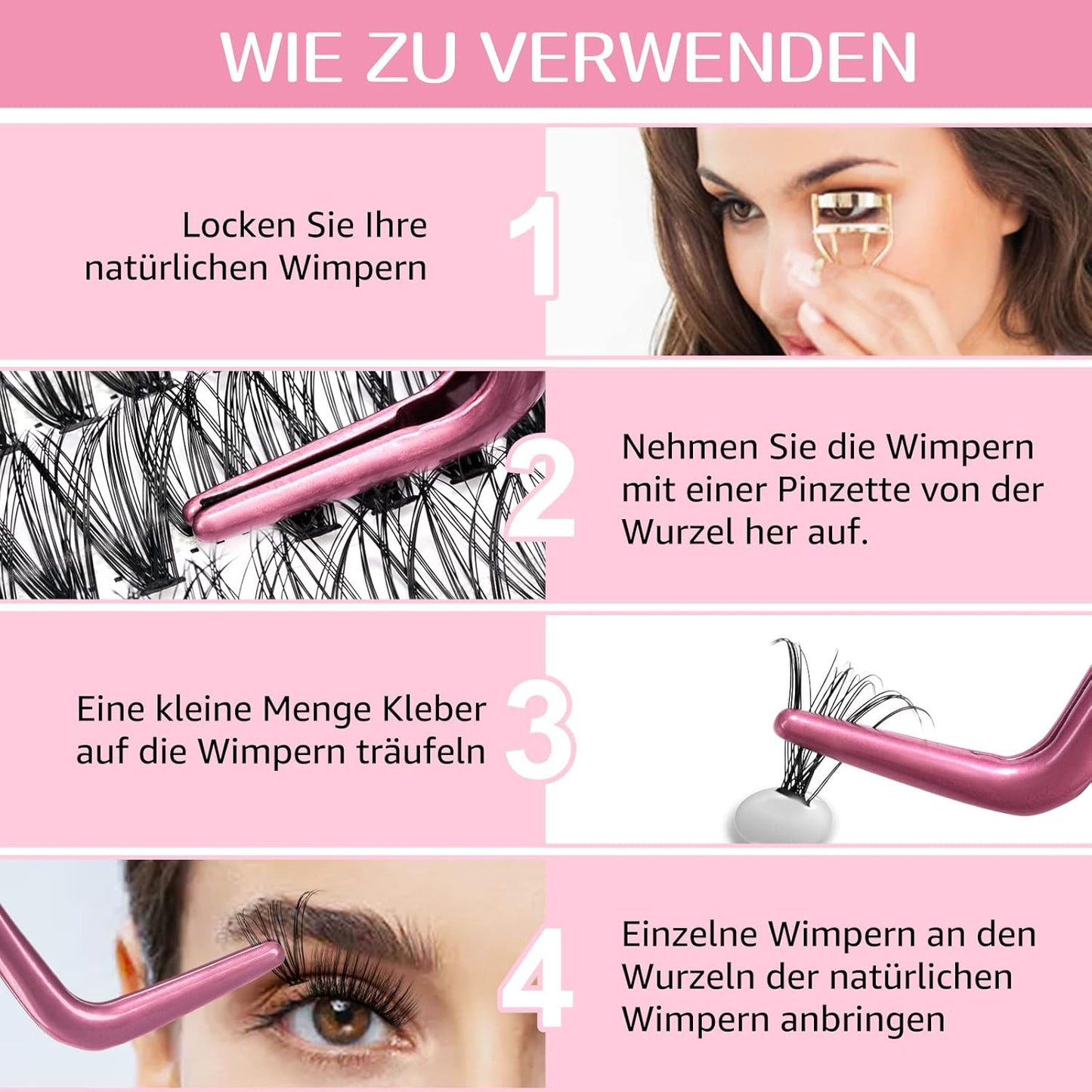 280 Pcs Individual Lashes 30D-C-0.07-9-16mix Cluster Lashes 10D 20D C D Curl Wispy Lashes Bottom Lashes DIY Lashes At Home（30D-C-0.07-9-16mix）