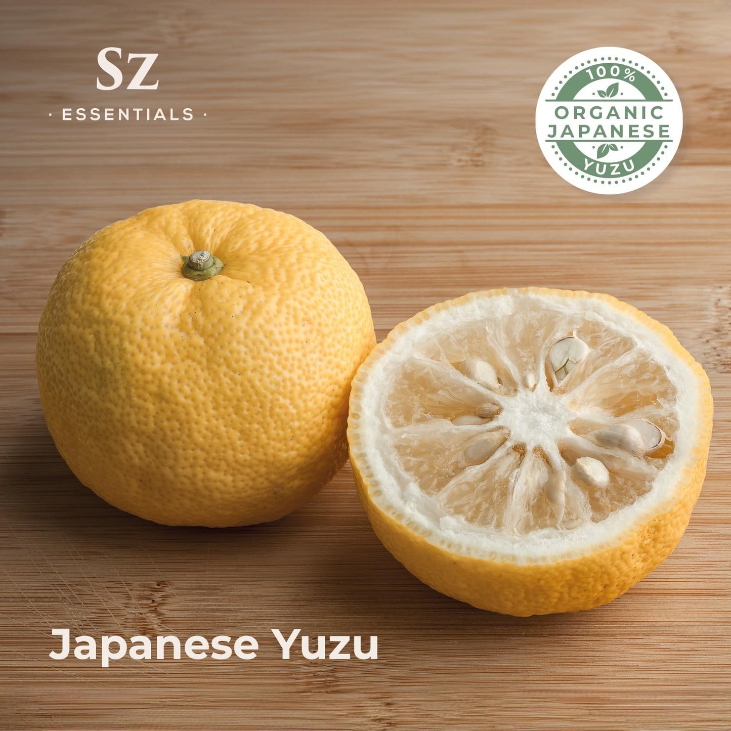 Yuzu Essential Oil - Japan - 100% Pure and Natural, Undiluted - Promotes Natural Solution for Relaxation with Soothing, Fresh and Citrusy Aroma - 0.17 fl oz (5ml)