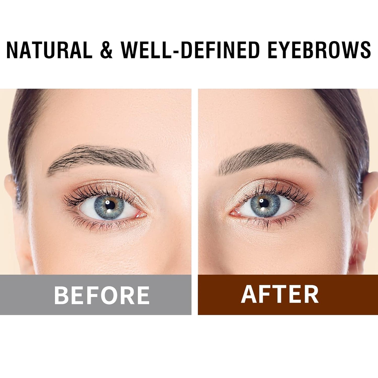 Music Flower Eyebrow Pencil, Liquid Eyebrow pen, Smudgeproof Long Lasting Fine Sketch Brow Pen with Micro-Fork Tip,Waterproof Microblading Pen-Black