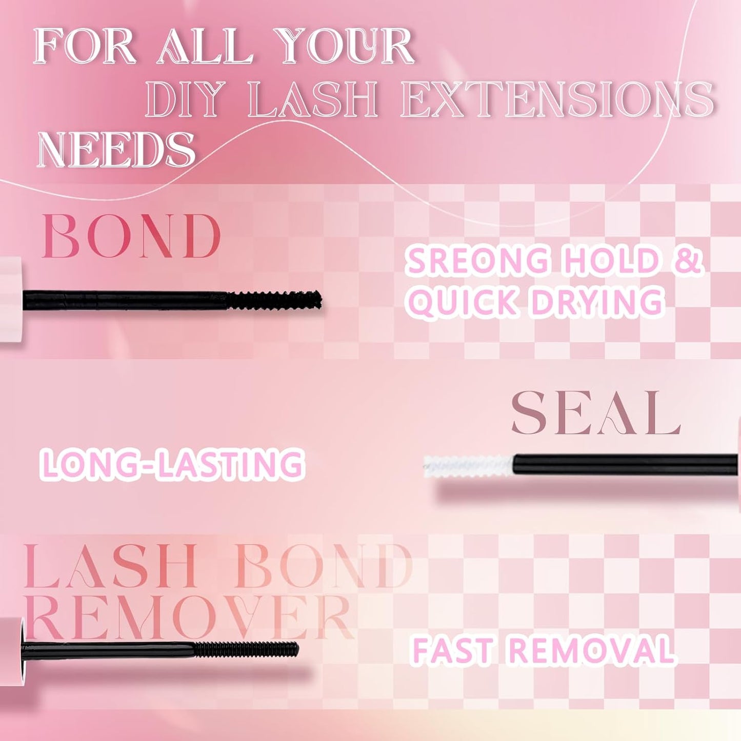 FADLASH Lash Extension DIY Kit Lash Clusters D Curl Cluster Lashes with Lash Bond and Seal Cluster Lashes Glue Remover Lash Tweezers for DIY Eyelash Extension at Home（Kit 60D+80D-0.07D-12-18MIX）