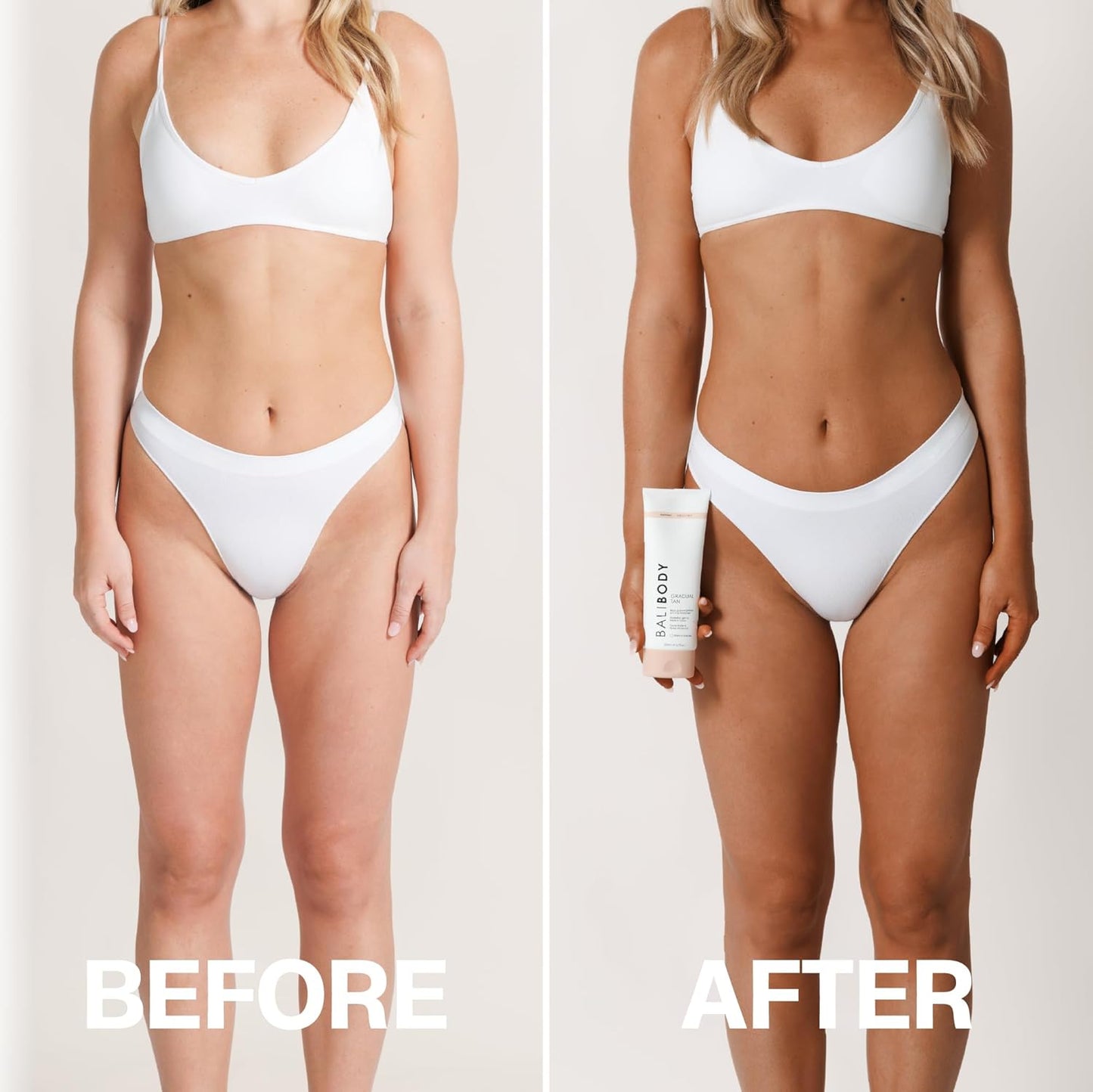 Bali Body Gradual Tan - 2-in-1 Ultra Moisturizing Body Lotion for Women with Extremely Dry Skin, Hydrating Natural Self Tanner, Non-Greasy & Streak-Free Moisturizer, Cruelty-Free (200 ml/6.7 fl oz)