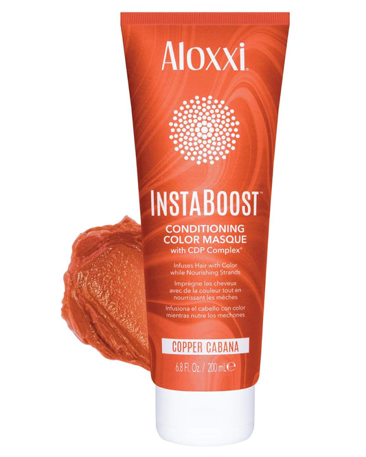 ALOXXI InstaBoost Conditioning Color Mask in Copper Cabana, Deposits Copper Color and Deeply Conditions Hair, 6.8 Fl Oz