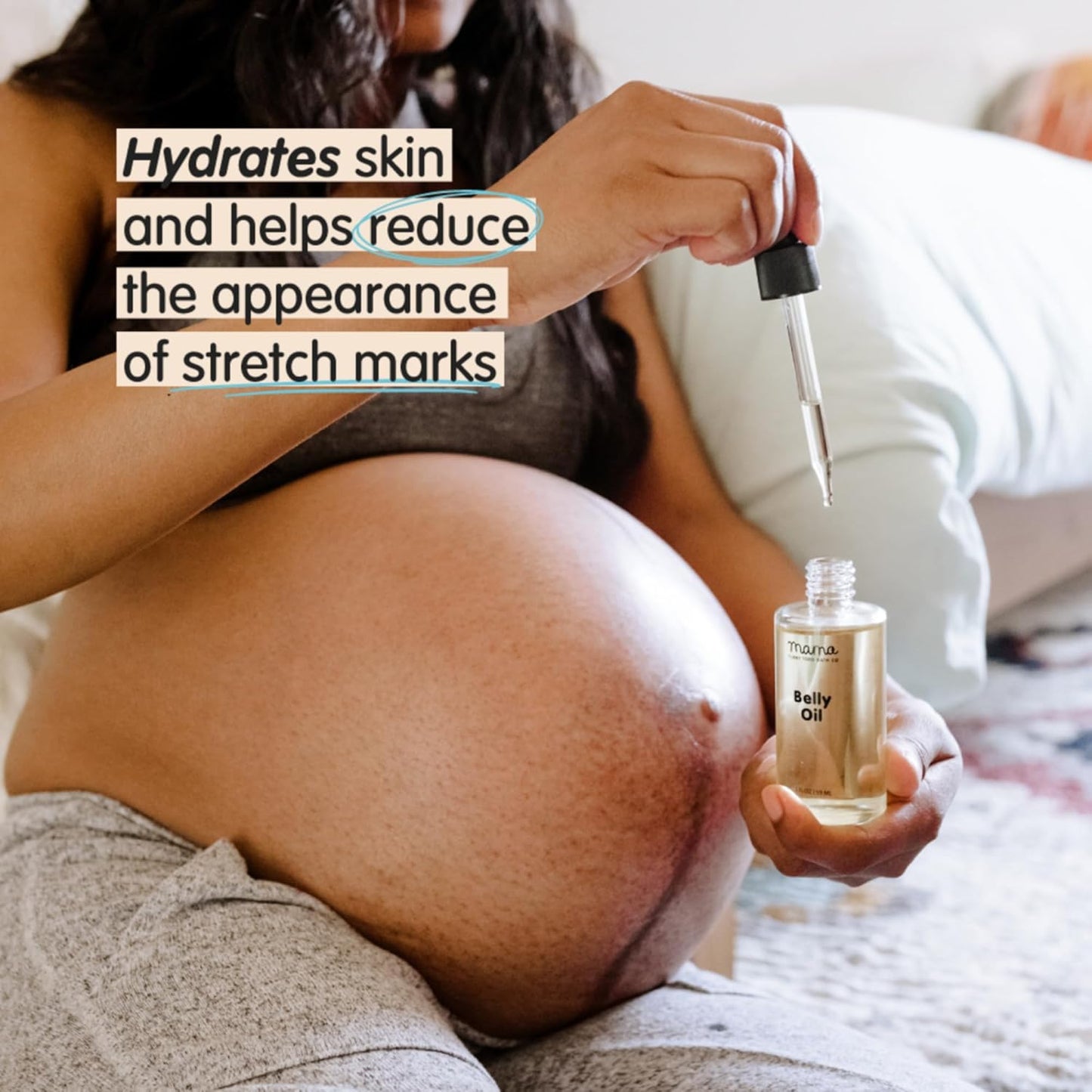 Tubby Todd New Baby & Mom Sensitive Skincare Kit - The Mama + Baby Gift Set - Baby Shampoo and Body Wash, All Over Ointment, Belly Oil & Nipple Balm - Standard Size Lavender Rosemary