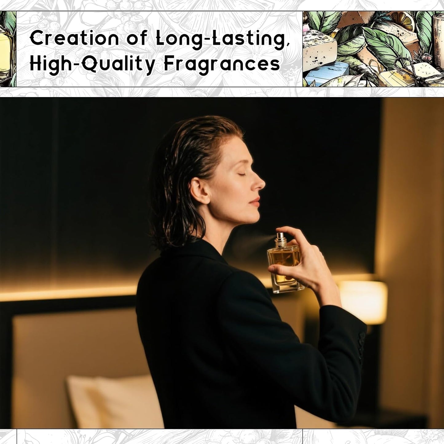 HIQILI White Tea Fragrance Oil for Essential Oil Diffuser, DIY Candle & Soap Making, Blend to Perfume & Air Freshener Spray - 5.07 Fl Oz